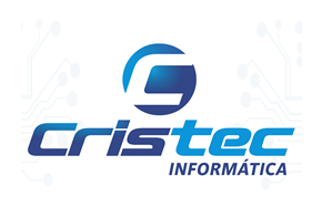 Logo Cristec Informática em Azul